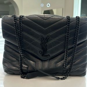 SAINT LAURENT Loulou medium quilted leather shoulder bag